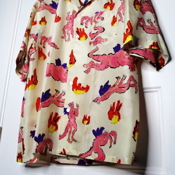 BNWT SS23 MARNI x FLAMINIA VERONESI DEVIL SHIRT 50 - Picture 6 of 11